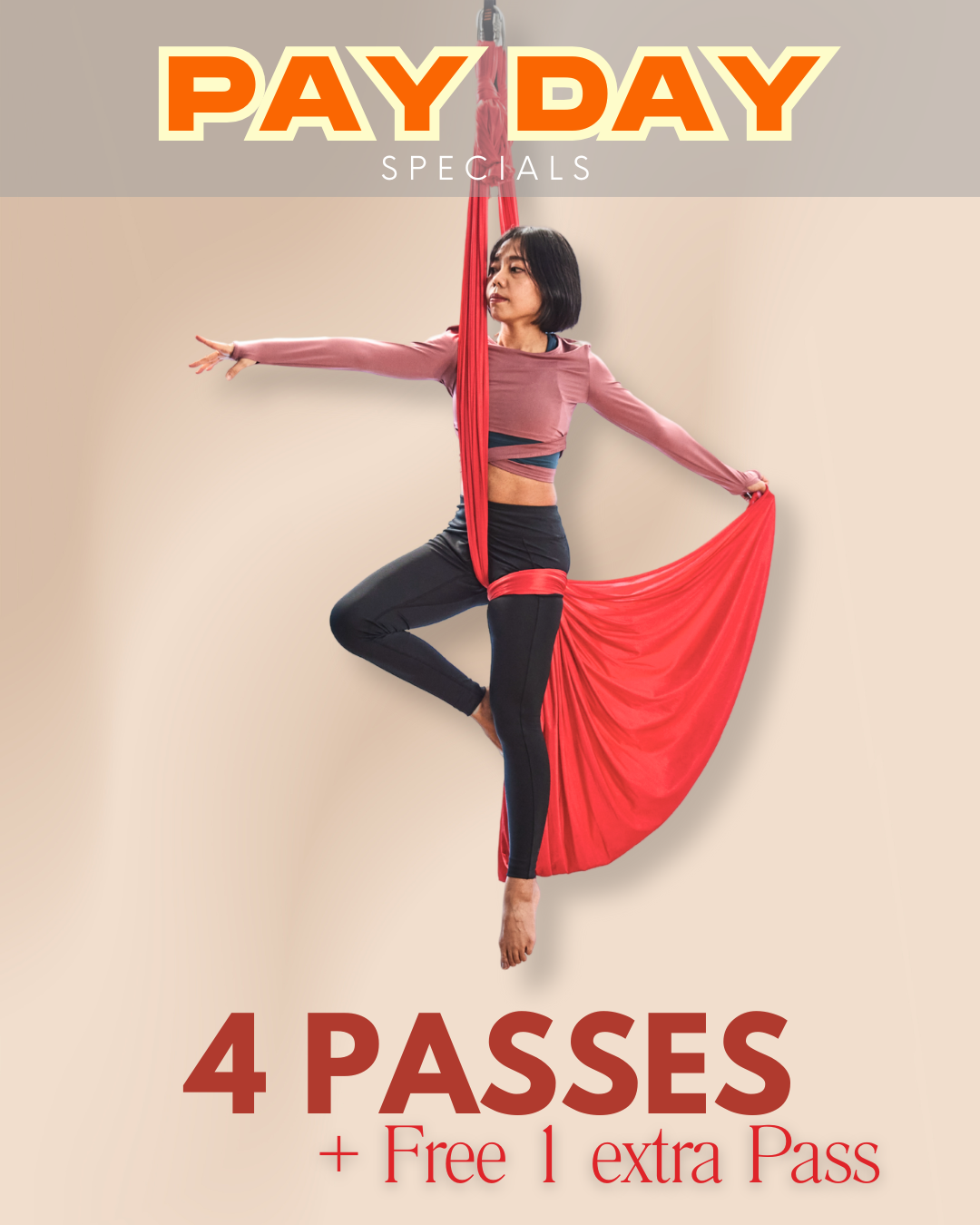 4 Passes + FREE 1 Pass- July25